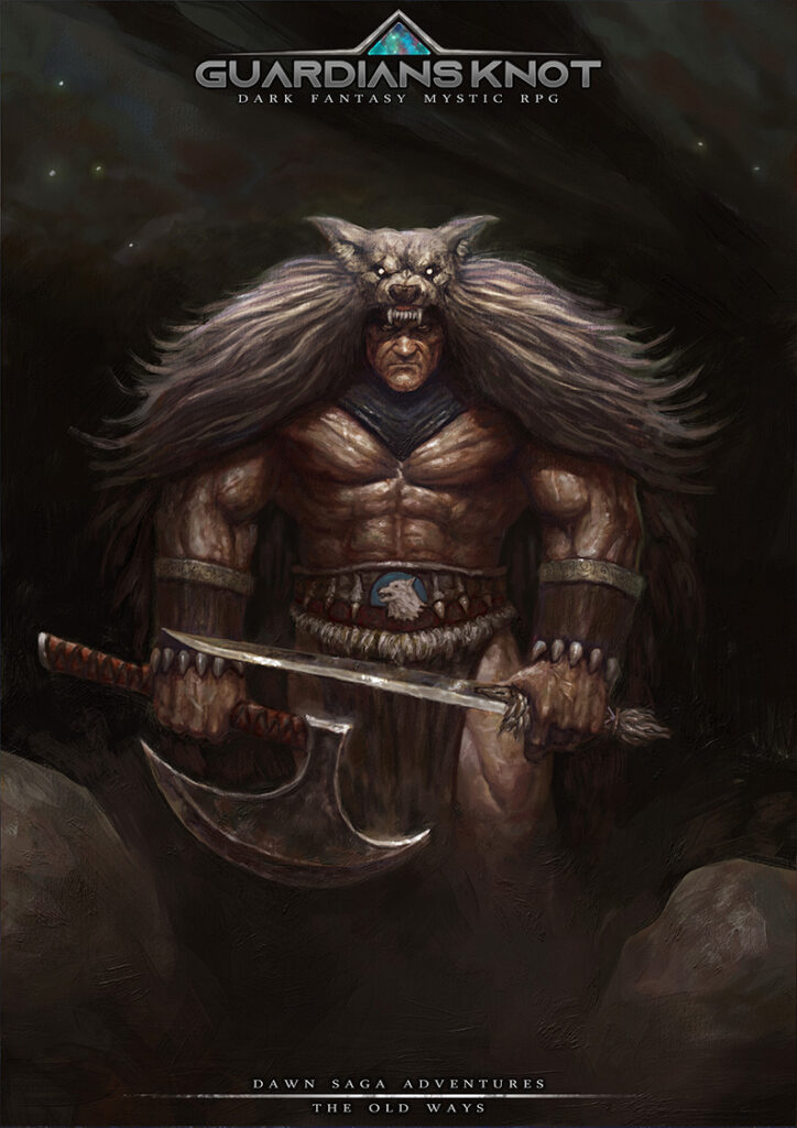 Artwork for Guardians Knot Dark Fantasy RPG by Greg Taylor Art.